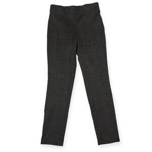 Max Edition Dark Gray Grey Plaid Business Casual Work Office Pants Size Small